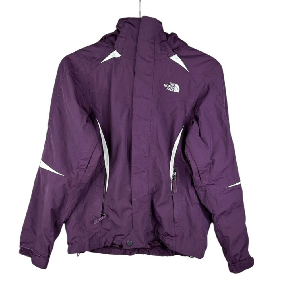 The North Face Hyvent‎ Zip Up Jacket size XS Purple AS IS
